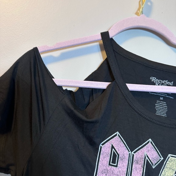 AC DC dress up cycle floral cold shoulder handmade - Picture 5 of 7